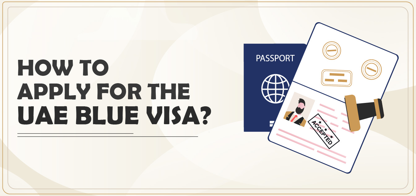 What is the UAE's blue visa and who can apply?